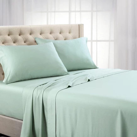 Комплект простыней Egyptian Linens, 600 нитей, синий