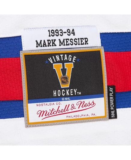 Мужское джерси Mitchell & Ness Mark Messier Rangers, синее