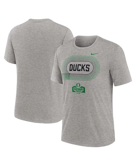 Мужская футболка Nike Oregon Ducks трибленд, серая