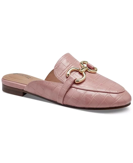  Женские шлепанцы-слипы Trinity Memory Foam с орнаментом, созданные для Macy's rose croc