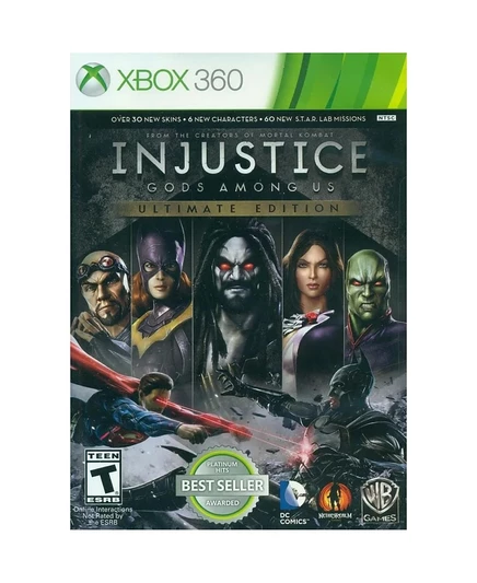 Видеоигра Warner Bros. Injustice: Gods Among Us Ultimate Edition для Xbox 360