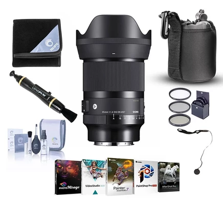 Объектив Sigma 35 мм F1.4 DG DN Art для L-mount, черный