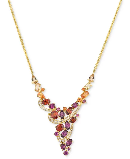 Колье Le Vian многокаменное с Vanilla Diamond из 14k золота, 19″+2″