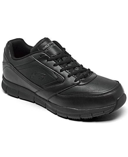 Мужские кроссовки Skechers Nampa, противоскользящие, черные