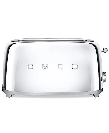 Тостер SMEG на 4 ломтика, серебристый