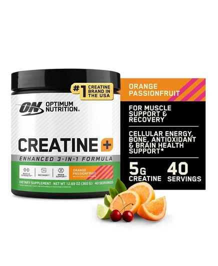 Креатин Optimum Nutrition Creatine+, 40 порц.