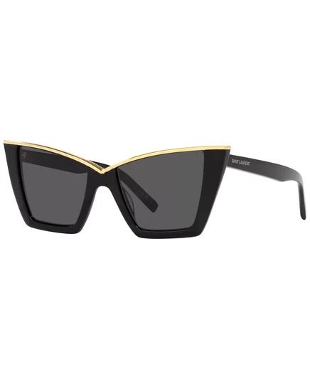 Женские солнцезащитные очки Saint Laurent, SL 570 black, gold-tone