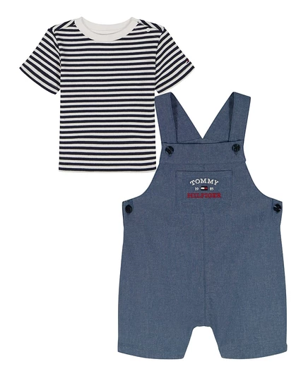 Комплект для мальчика Tommy Hilfiger: футболка и шорты, синий
