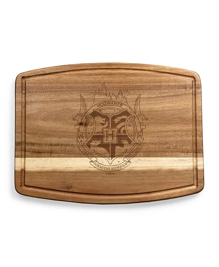 Разделочная доска Toscana Hogwarts Ovale из акации, коричневая