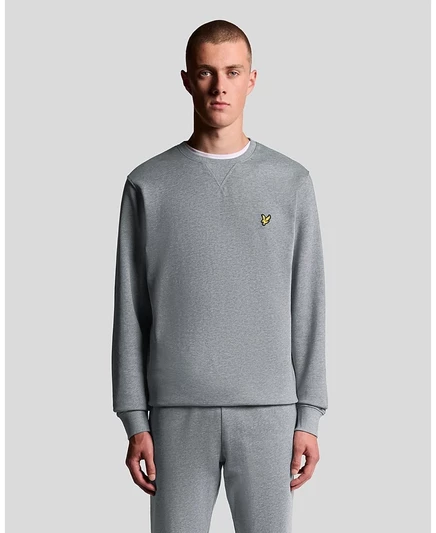 Мужской джемпер Lyle & Scott, серебристый