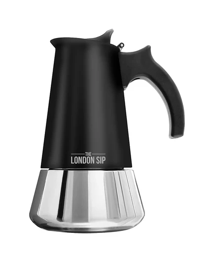 Кофеварка на плиту London Sip 300 мл, черная