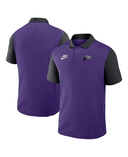 Мужское поло Nike Victory Tampa Bay Rays, фиолетово-черное