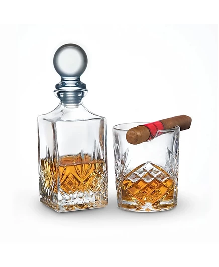 Набор для приготовления виски Godinger Whiskey Rye Dublin Delight из 2 предметов, белый