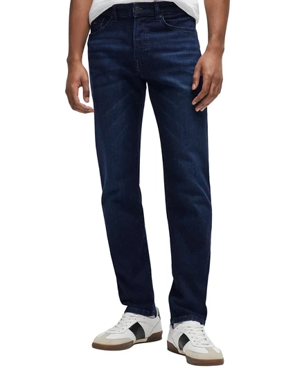 Мужские джинсы BOSS by Hugo Boss Regular Fit, темно-синие