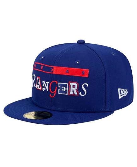 Мужская кепка New Era 59FIFTY Ransom Texas Rangers, синяя