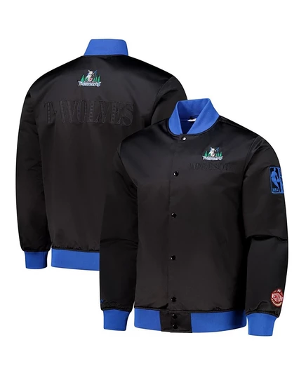 Мужская куртка Mitchell & Ness Team OG 3.0, черная