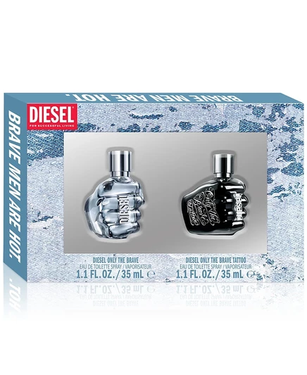 Мужской набор Diesel Only The Brave, 2×33 мл, коричневый