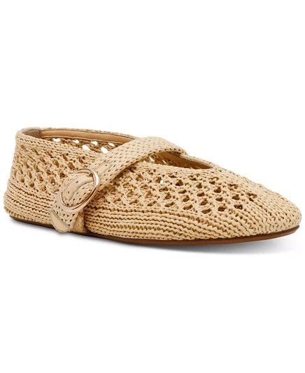  Женские туфли-лодочки Mary Jane из рафии Alara natural raffia