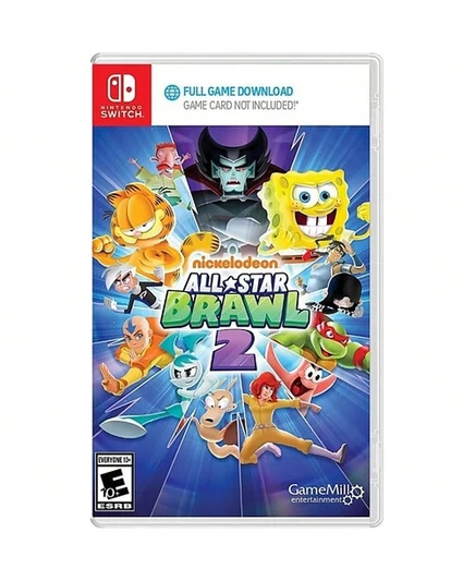 Видеоигра Nickelodeon All Star Brawls 2 для Switch, с кодом
