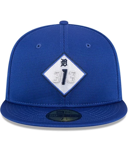 Мужская кепка New Era 59FIFTY Detroit Tigers, синяя