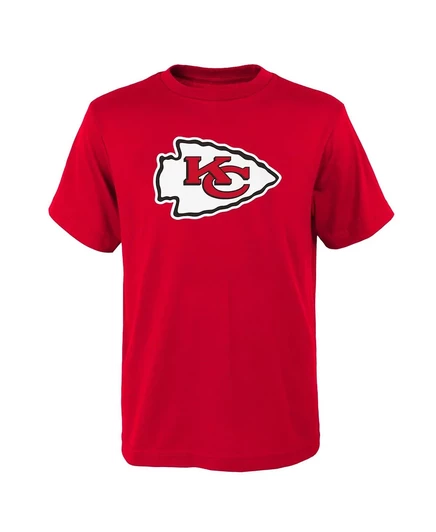 Футболка с логотипом Big Boys Red с логотипом Kansas City Chiefs Primary red