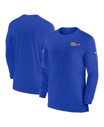 Мужская футболка Nike Sideline Coach UV Rams, синяя
