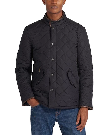 Мужская стеганая куртка Barbour Powell, синяя