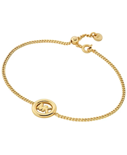 Браслет Michael Kors Logo Slider, золотистый