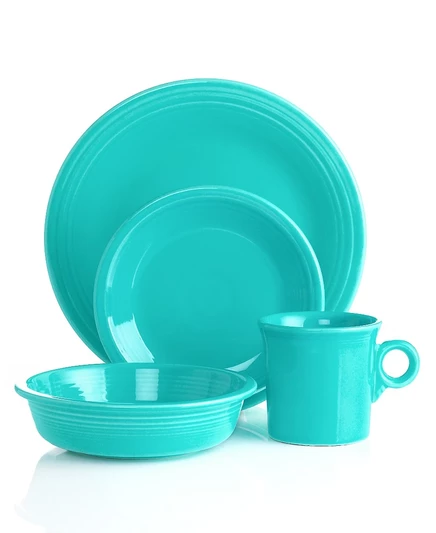 Сервиз столовый Fiesta Classic Rim, 4 предмета, синий