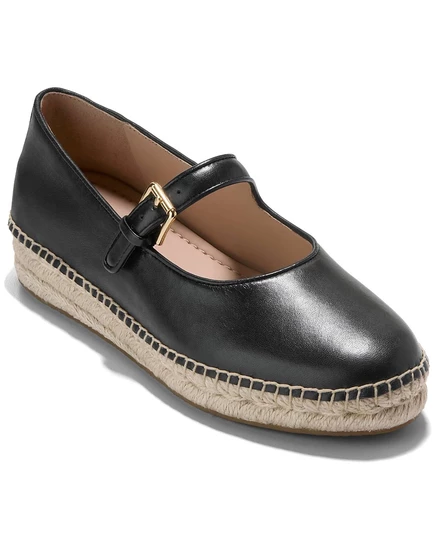 Женские туфли на плоской подошве Cole Haan Cloudfeel Asbury Mary Jane черного цвета