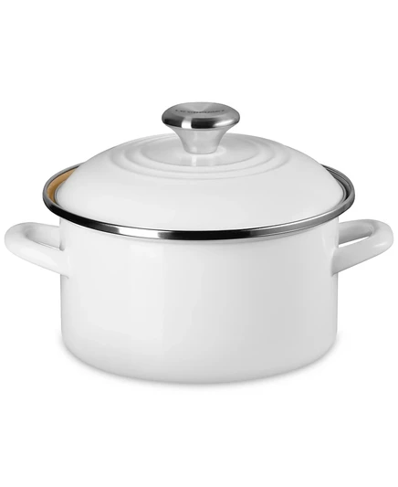 Кастрюля Le Creuset Petite Stockpot 3,6 л, белая