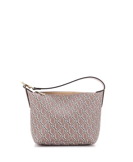 Женская сумка Gucci Super Mini Ophidia на плечо, коричневая