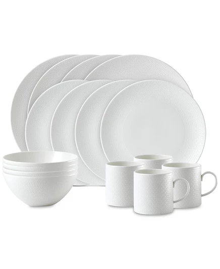 Сервиз Wedgwood Gio 16 пр. для 4 персон, белый