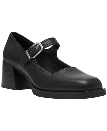Женские туфли-лодочки Steve Madden Lisbon на платформе Mary-Jane черного цвета