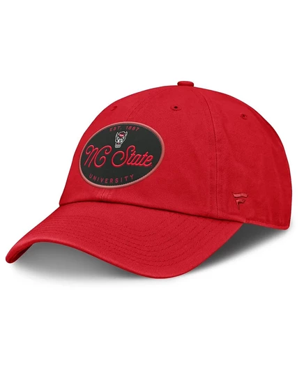 Женская красная шапка Fanatics Women's Red NC State Wolfpack с откровенной регулировкой, красная