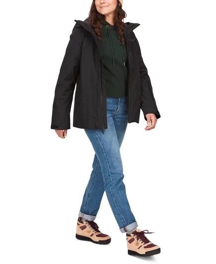 Женская куртка с капюшоном Marmot Lightray GORE-TEX black