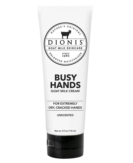 Насыщенный крем для рук на козьем молоке Dionis без цвета