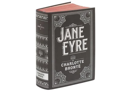 Книга «Джейн Эйр», Шарлотта Бронте, Barnes & Noble, белая