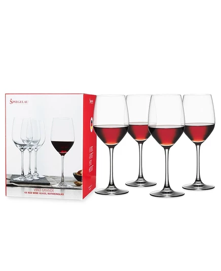 Бокалы Spiegelau Vino Grande, 440 мл, 4 шт., коричневые