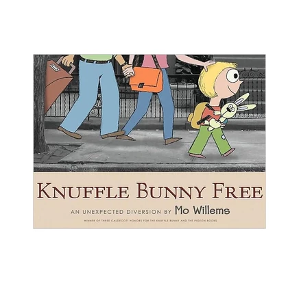 Книга Barnes & Noble Knuffle Bunny Free, белая