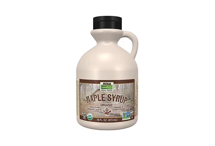 Кленовый сироп NOW Foods Grade A 454 г, темный