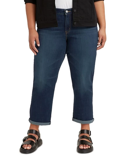 Женские джинсы Levi's Trendy Boyfriend, кобальтовые