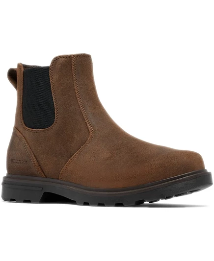 Мужские челси Sorel Carson из водонепроницаемой замши, коричневые
