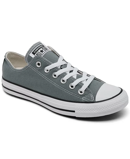 Повседневные женские кроссовки Converse Chuck Taylor All Star Ox от Finish Line серого цвета