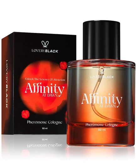 Одеколон с феромонами Lovery Black Affinity At Dawn, 50 мл