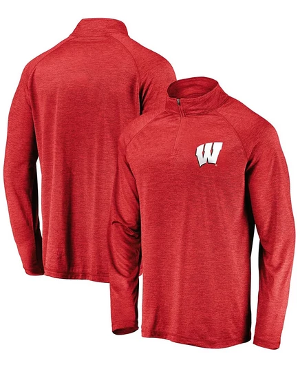 Мужская куртка Fanatics Wisconsin Badgers, красная