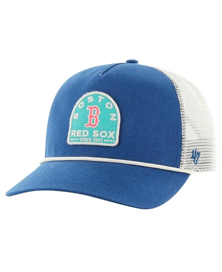 Мужская тракер-кепка '47 Brand Cypress Boston Red Sox, темно-синяя