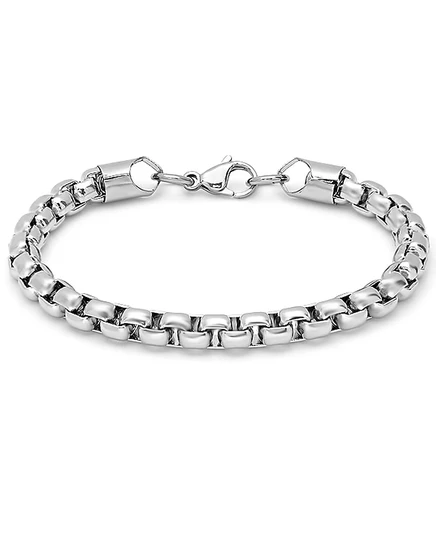 Мужской браслет Steeltime Box Link, нерж. сталь, 20,3 см, серый