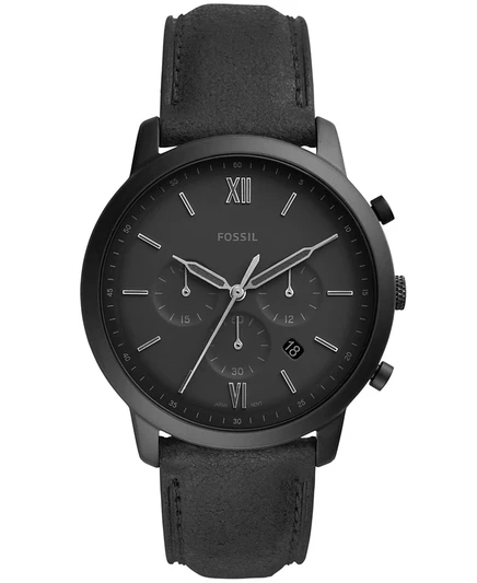 Мужские часы Fossil Neutra Chronograph 44 мм, черные