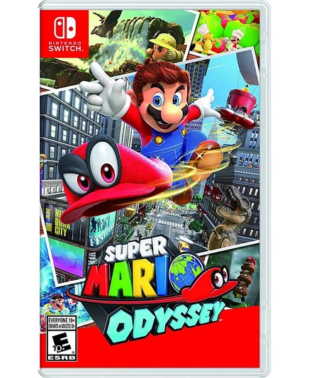 Видеоигра Nintendo Super Mario Odyssey для Switch, белая